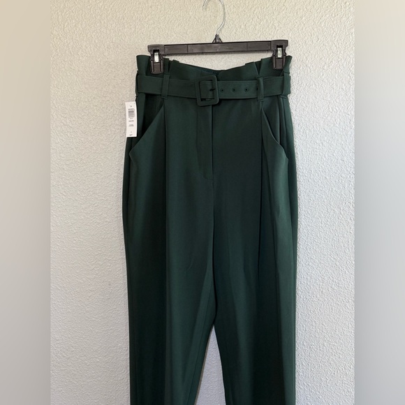 NWT Babaton Encore Pant Scarab Size 8 Belted - Picture 5 of 8
